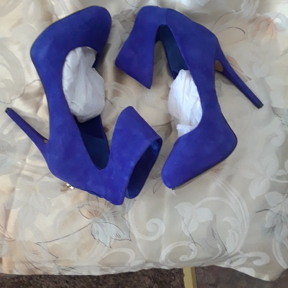 Beautiful blue 8.5 Jessica Simpson 4 inch heels - Picture 1 of 3